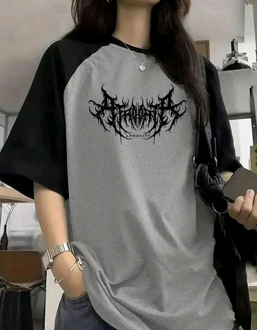 Women Oversized Raglan Printed Tshirts & Preety Women Lower/Baggy Fit Trousers & Pants/Trackpant/Top & Bottom Set